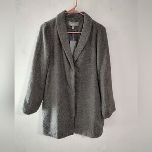 Daniel Rainn NEW Women's Wool Blend Gray Coat Small